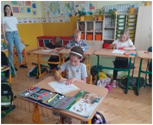 Deti z Chrlíc na návšteve v škole