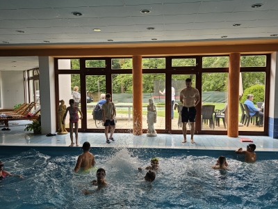 Plavecký výcvik tretiakov