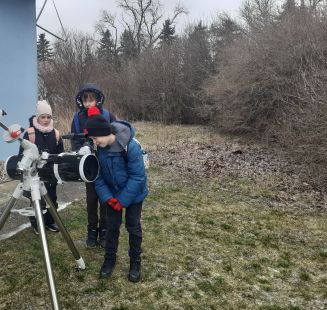 Návšteva hviezdárne v Sobotišti