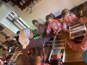 Priadky na Gazdovskom dvore