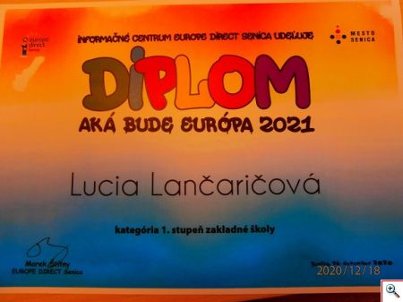 Diplom zo súťaže