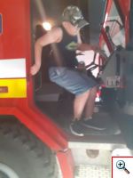 Exkurzia 3. a 4. ročníka u hasičov