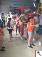 Exkurzia 3. a 4. ročníka u hasičov