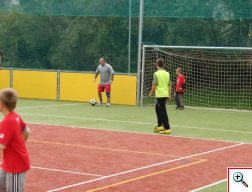 Futbal deti a rodičia