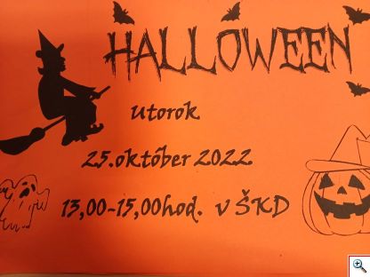 Haloween v školskom klube detí