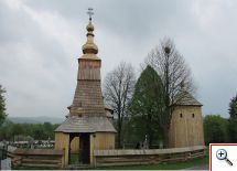 drevený chrám sv. Michala Archanjela v Ladomírovej