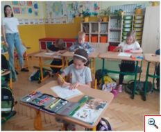 Deti z Chrlíc na návšteve v škole