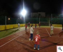 Osvietený futbal