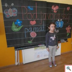 Školské kolo Podjavorinskej pamätník
