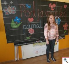 Školské kolo Podjavorinskej pamätník