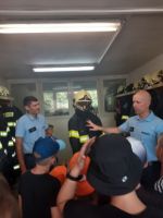 Exkurzia 3. a 4. ročníka u hasičov